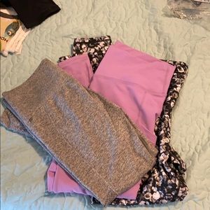 Fabletics Bundle Capri & Full Length workout pants